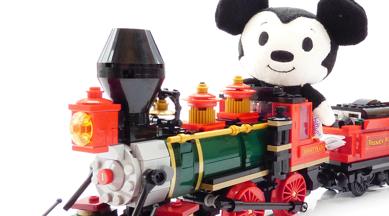 Brick Pic of the Day: Itty Bitty Disney train ride