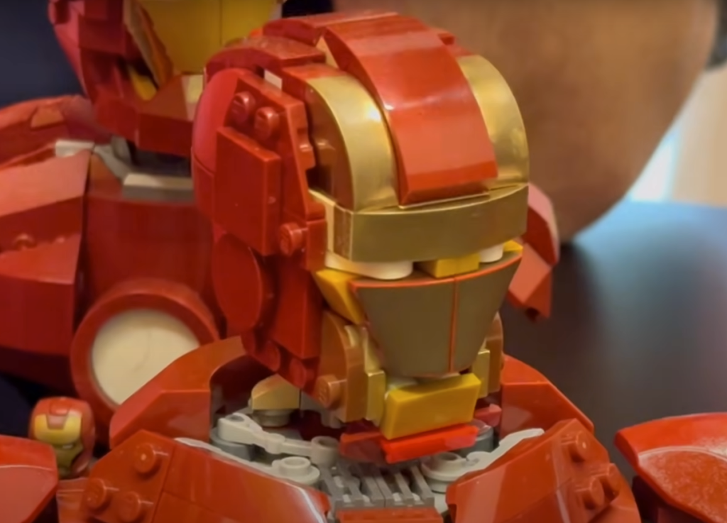 DuckBricks LEGO Marvel Iron Man bust concept builds 6 1024x737