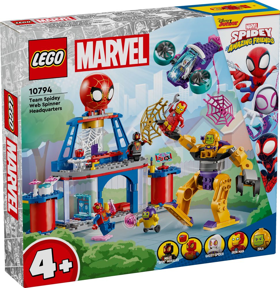 LEGO Spidey and His Amazing Friends 10794 Team Spidey Web Spinner Headquarters 1