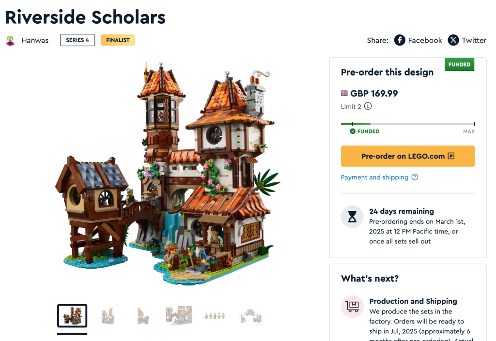 BrickLink Designer Program Series 4 Riverside Scholars Feb 5 sales 1024x703