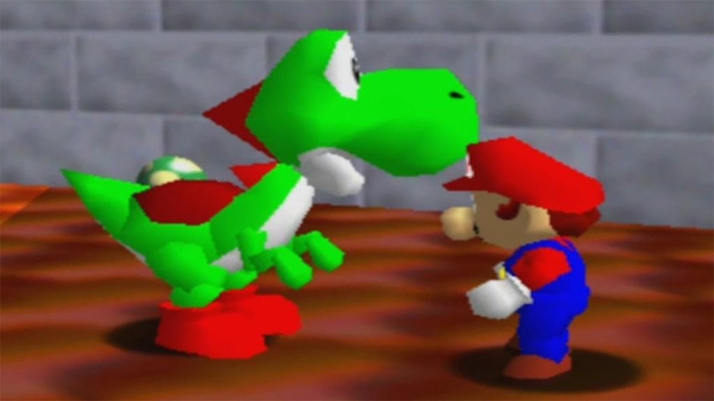 super mario 64 yoshi 1024x576