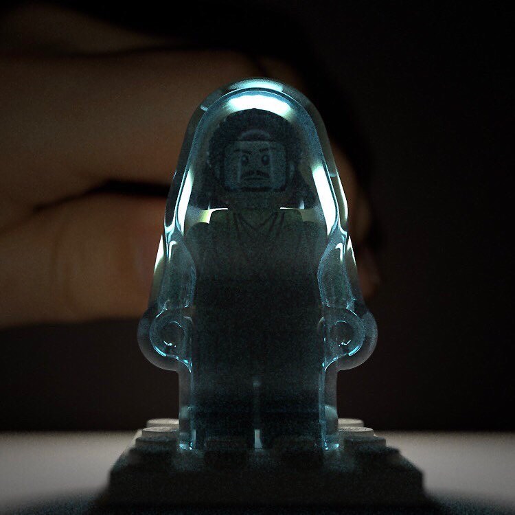 LEGO Star Wars fake Force ghost piece 3