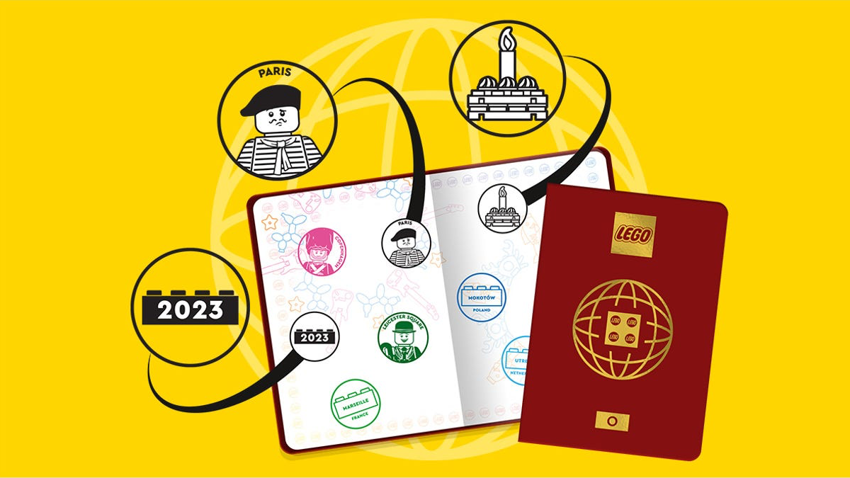 Relaunched LEGO Passport Program now available at official stores