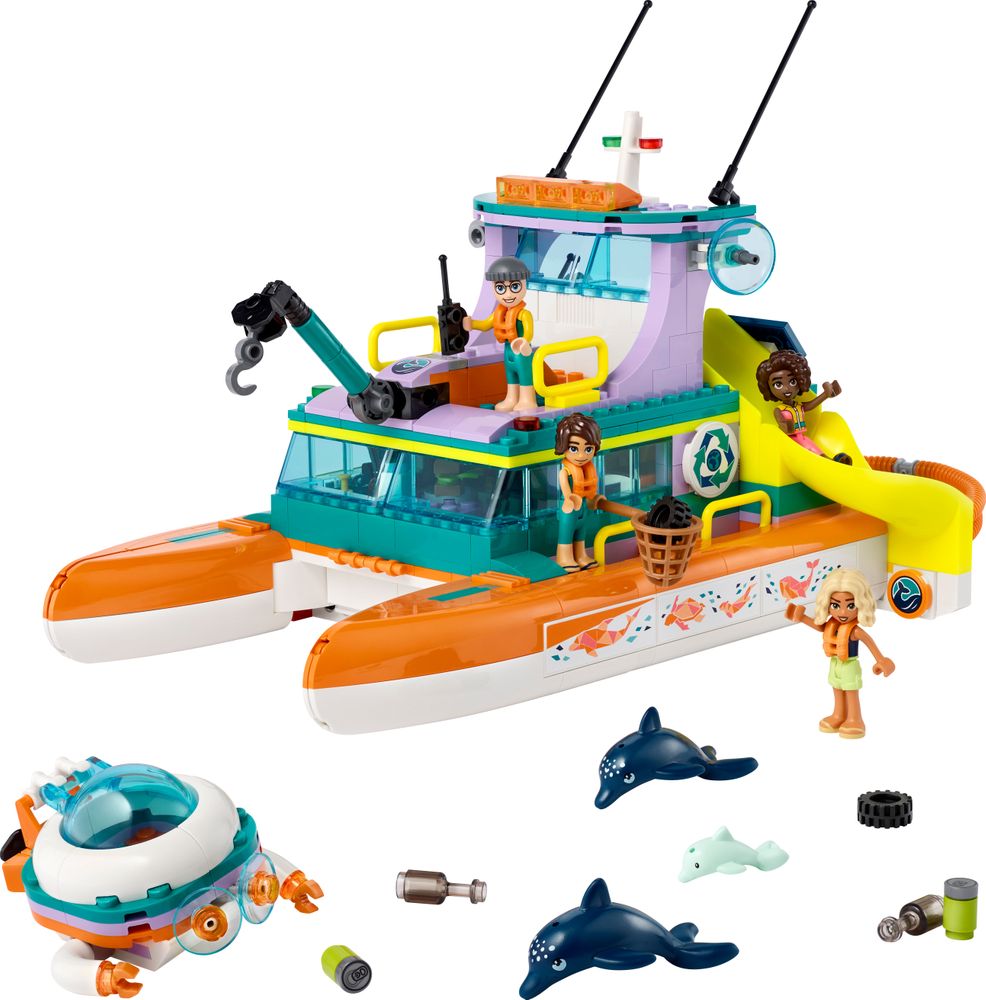 LEGO Friends 41734 Sea Rescue Boat 2