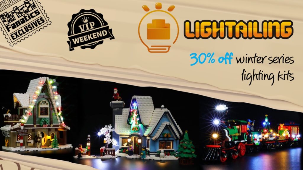 Lightailing LEGO VIP Weekend Brick Fanatics exclusive deal featured 1024x576