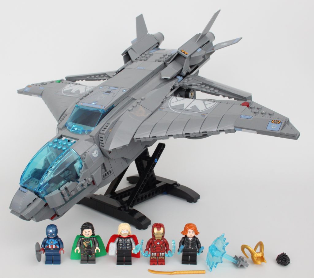 LEGO Marvel 76248 The Avengers Quinjet review 15 1024x907