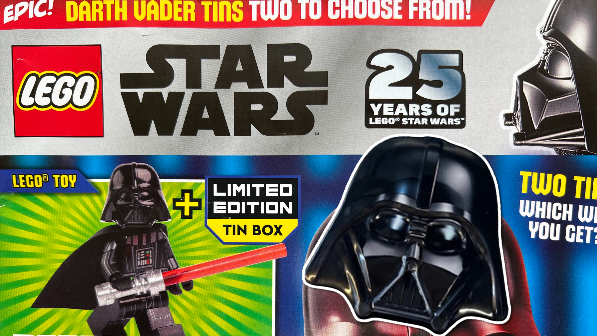 LEGO Star Wars magazine 25th anniversary special now available