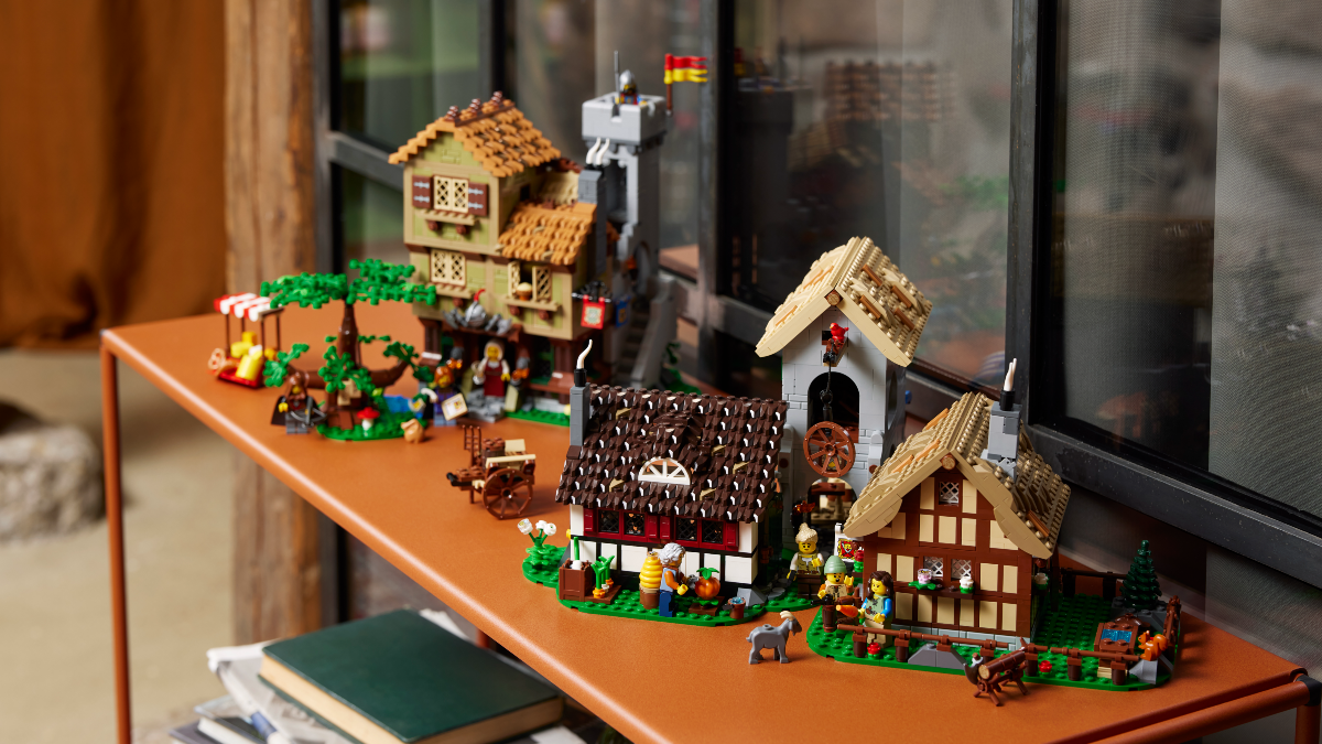 LEGO Icons 10332 Medieval Town Square’s village has a name