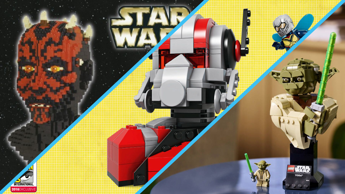 LEGO busts: a potted history, mostly in Star Wars and Marvel