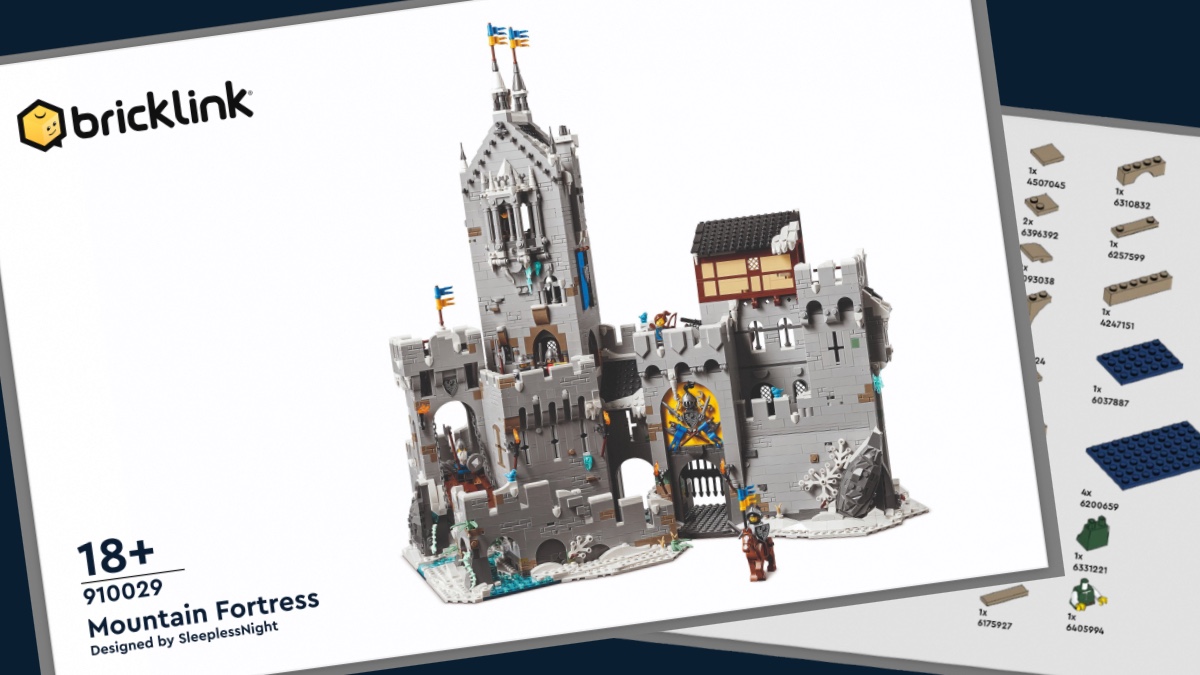 LEGO BrickLink Designer Program Series 1 instructions and inventories out now