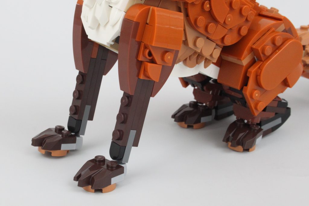 lego creator 3 in 1 31154 forest animals red fox review fox model 18 1024x683
