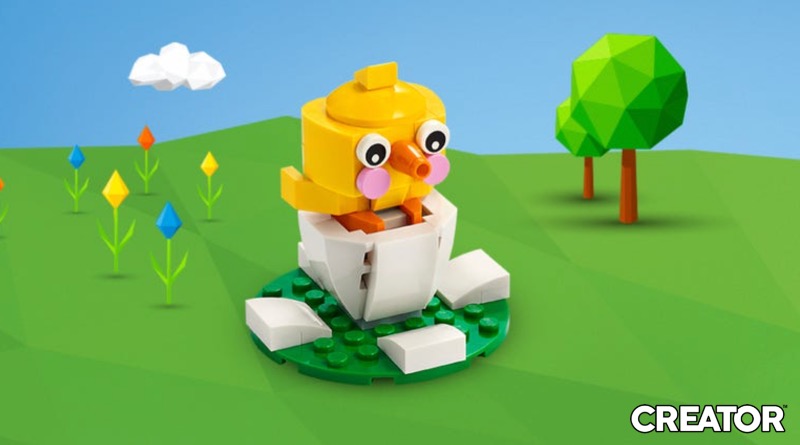 LEGO Creator 30579 Easter Chick Egg is now available online in the UK