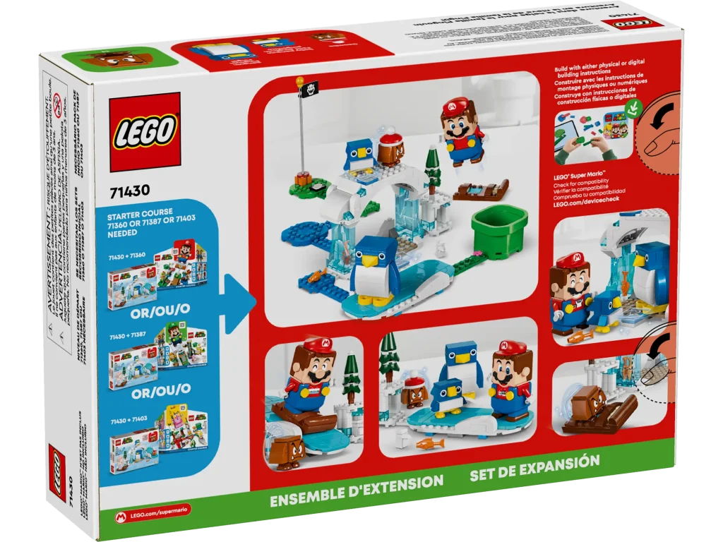 LEGO Super Mario 71430 Penguin Family Snow Adventure 5 1024x768