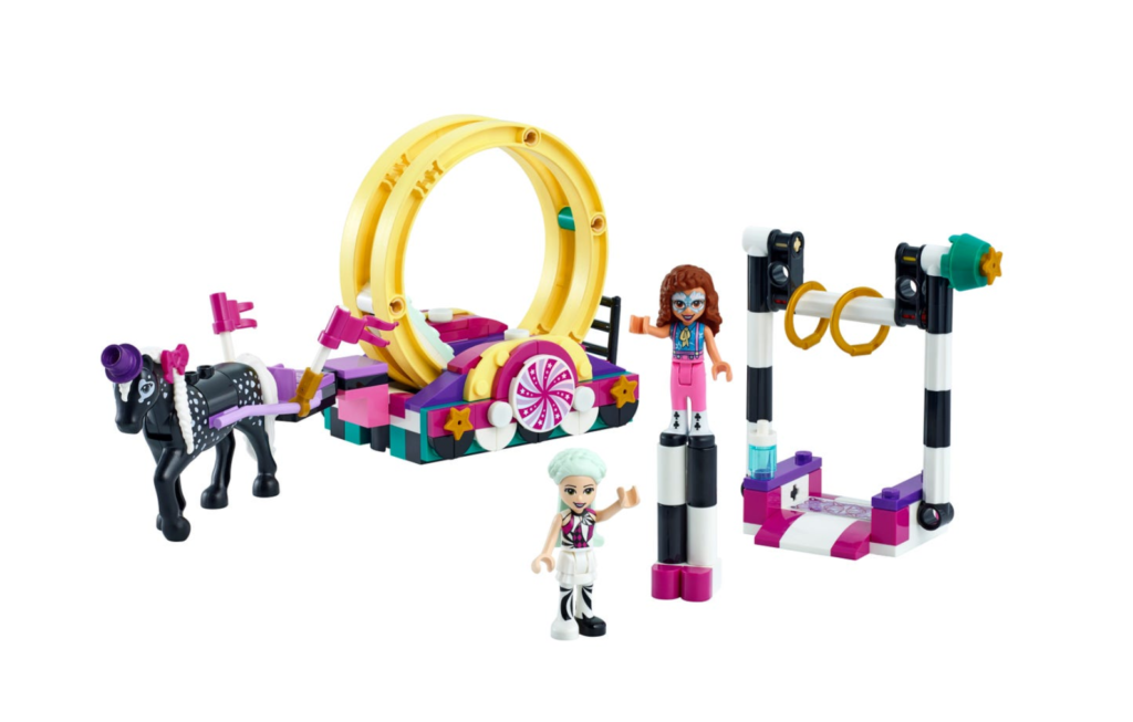 LEGO Friends 41686 Magical Acrobatics contents