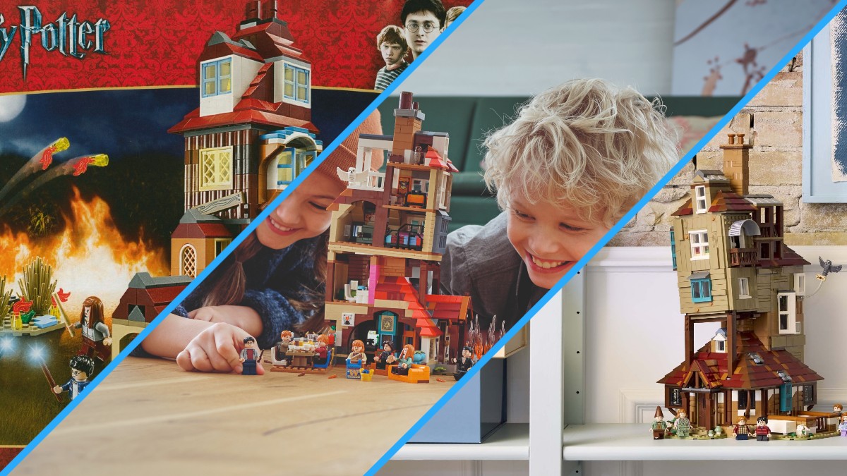 LEGO Harry Potter 76437 The Burrow Collectors’ Edition comparison