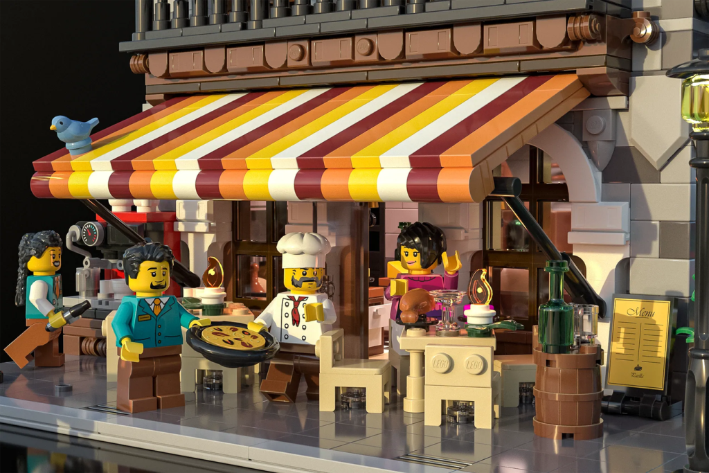 LEGO Ideas Mediterranean Restaurant 2 1024x683