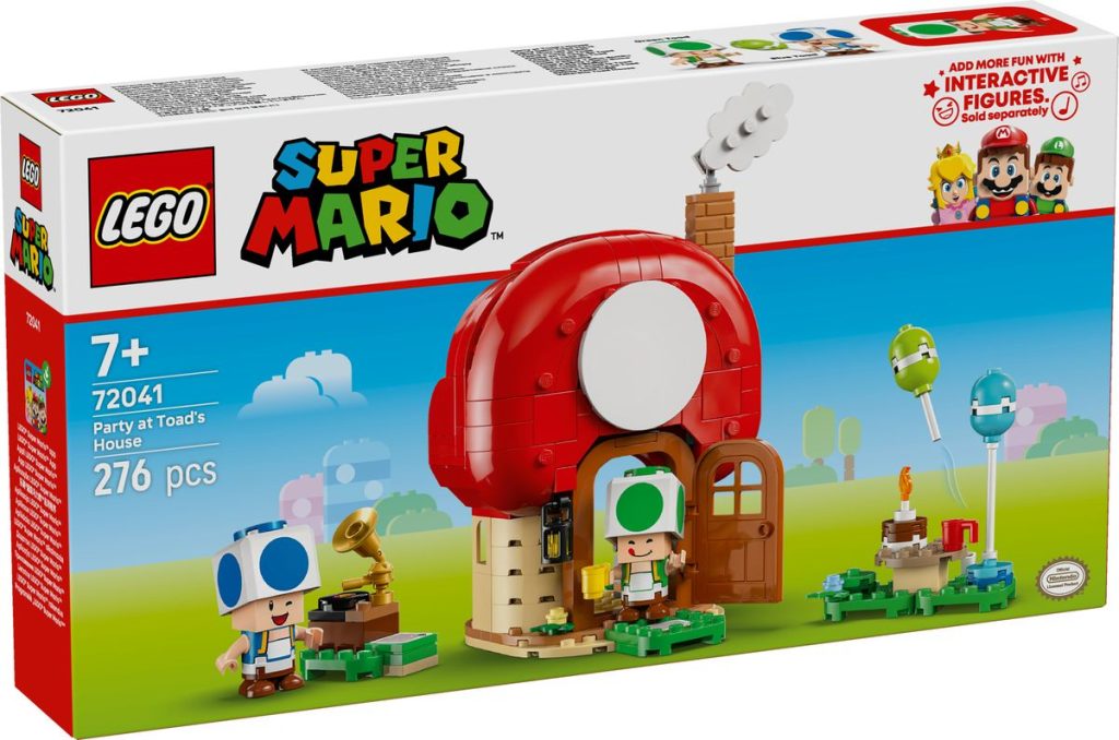 LEGO Super Mario 72041 Party at Toads House 1024x678