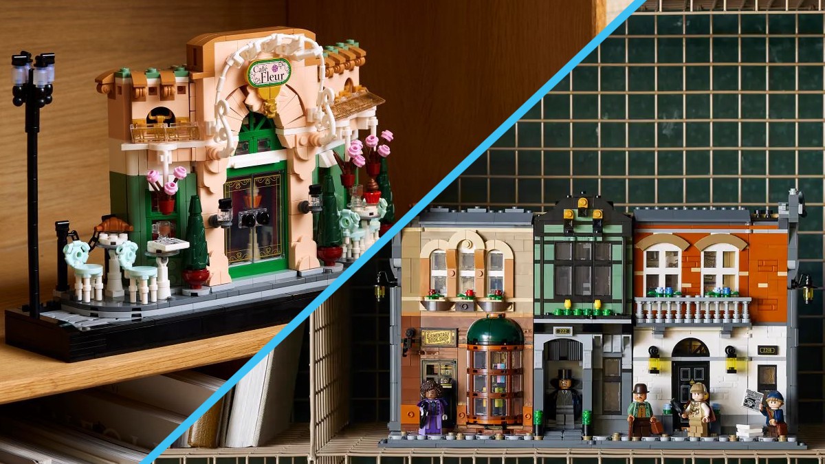 LEGO Icons book nook gives Restaurants of the World competition
