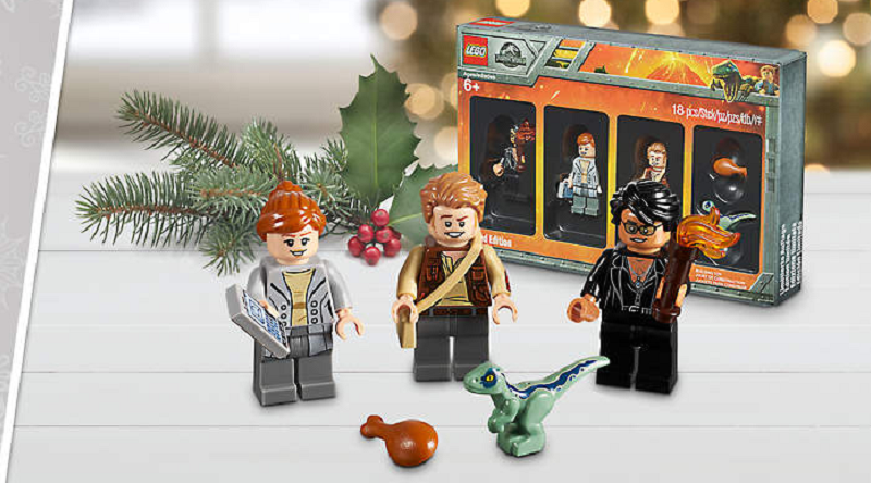 LEGO Bricktober 5005255 Jurassic World minifigures available in the USA now