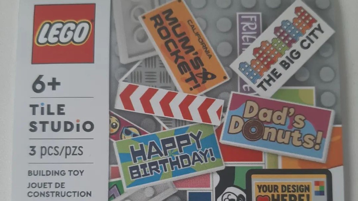 LEGO Tile Studio now being trialled in a select LEGO store