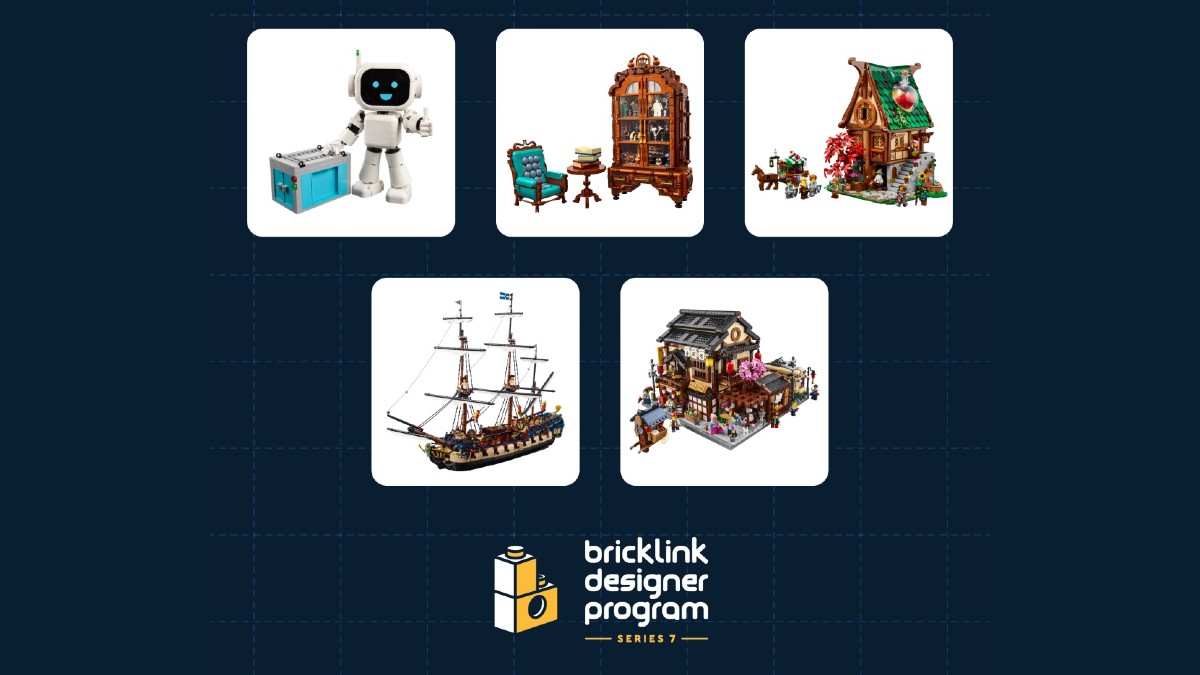 Three LEGO BrickLink Designer Program Series 7 sets sell out