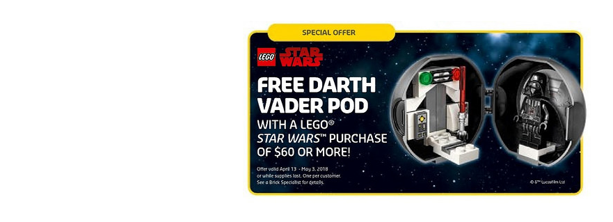 LEGO Star Wars 5005376 Darth Vader pod images