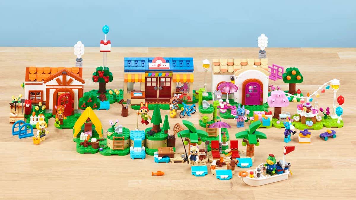 More LEGO Animal Crossing images fix a major complaint about the wave
