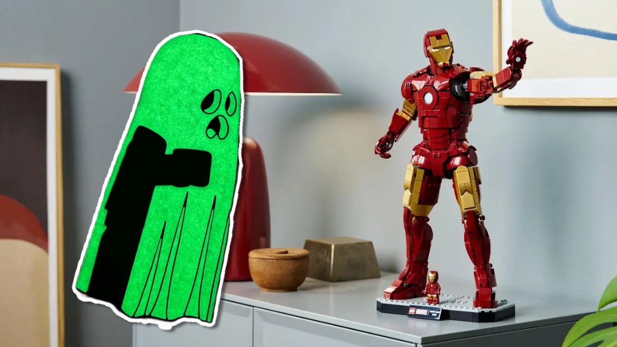 LEGO 2026 Iron Man set was going to glow in the dark