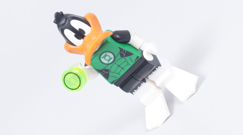 How to build a LEGO Green Loontern minifigure