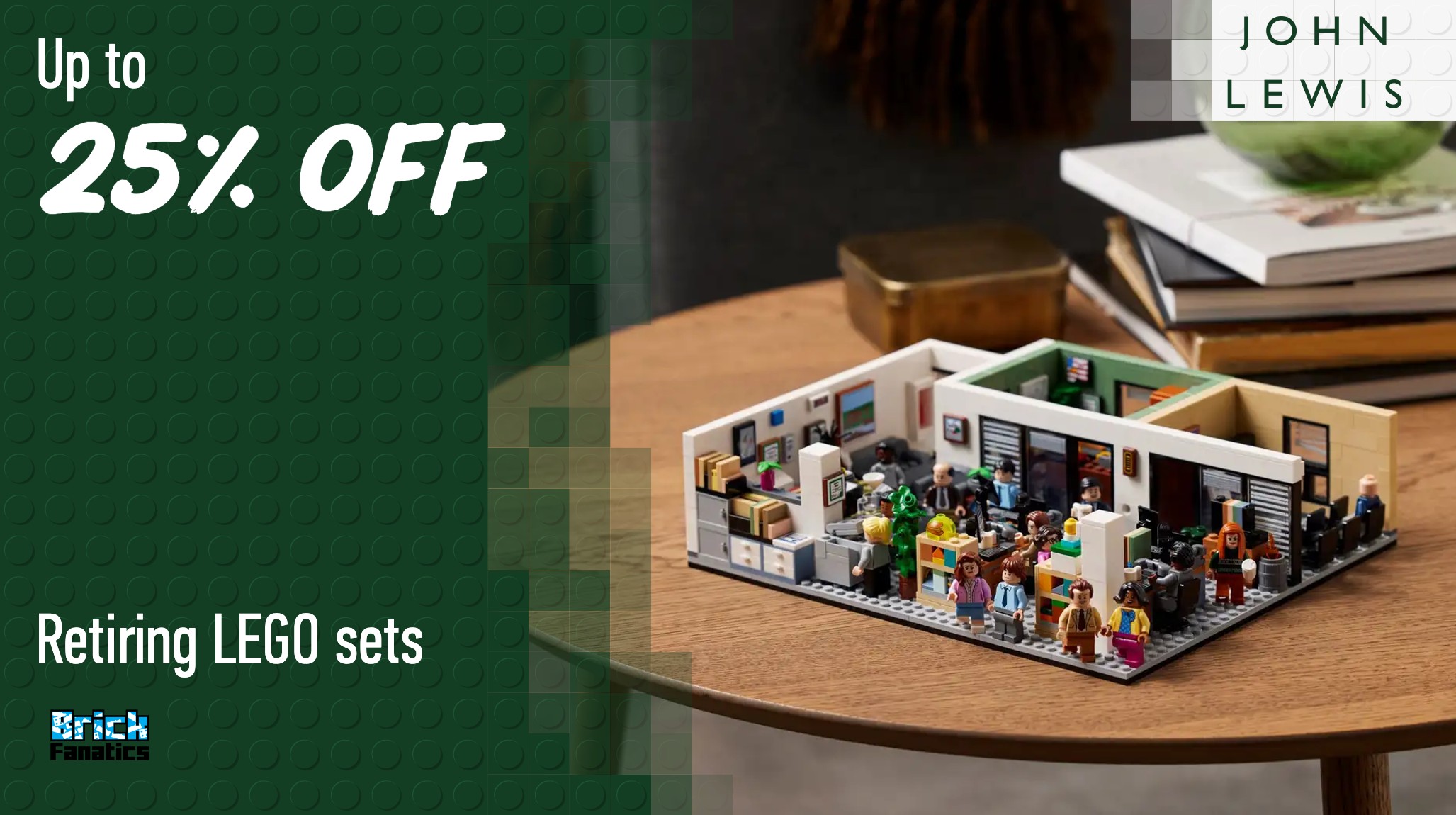 John Lewis slashes prices on retiring LEGO sets