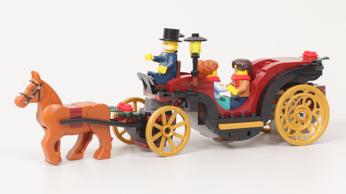 LEGO 40603 Wintertime Carriage Ride gift-with-purchase review