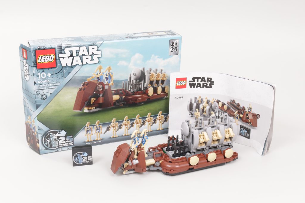 LEGO Star Wars 40686 Trade Federation Troop Carrier review 1 1024x683