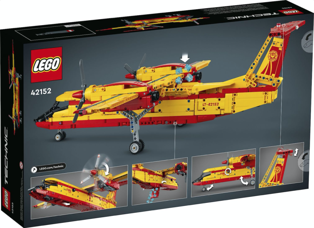 LEGO Technic 42152 Firefighter Aircraft box back 1024x743
