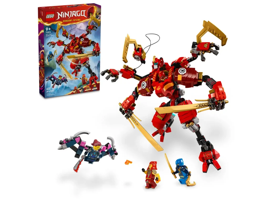 LEGO NINJAGO 71812 Kais Ninja Climber Mech 2 1 1024x768