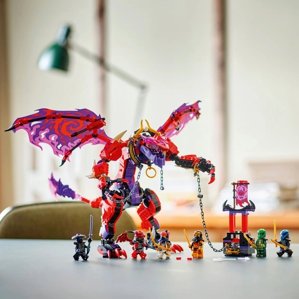 LEGO NINJAGO 71832 Thunderfang Dragon of Chaos 2