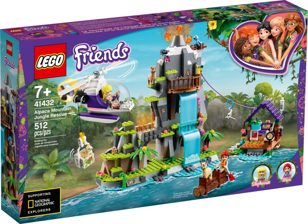 LEGO Friends 41432 Alpaca Mountain Jungle Rescue 1