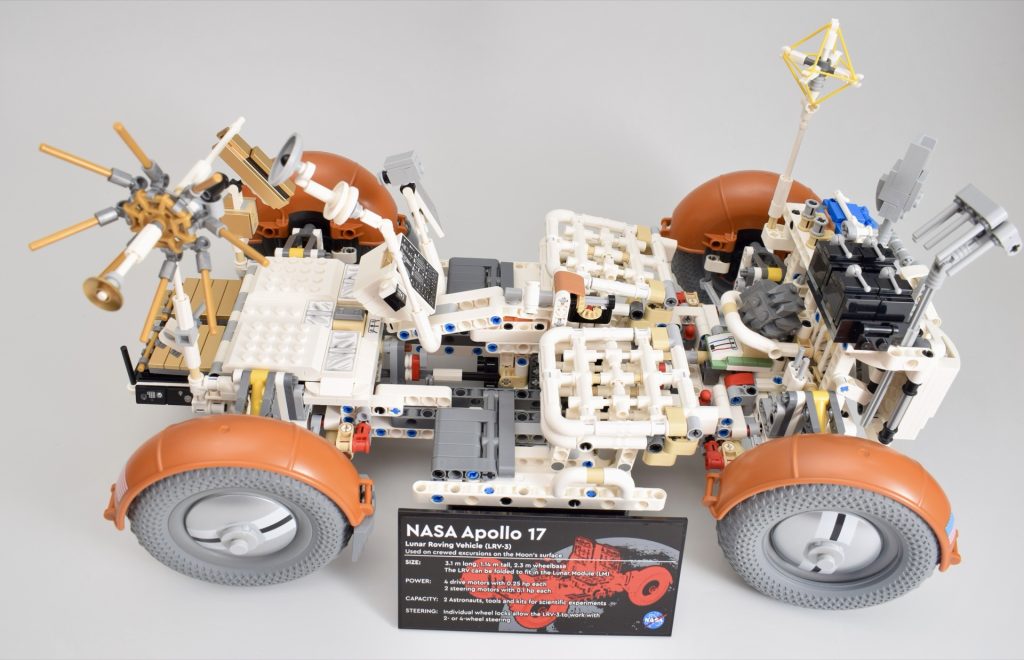 LEGO Technic 42182 NASA Apollo Lunar Roving Vehicle LRV review 1 1024x660