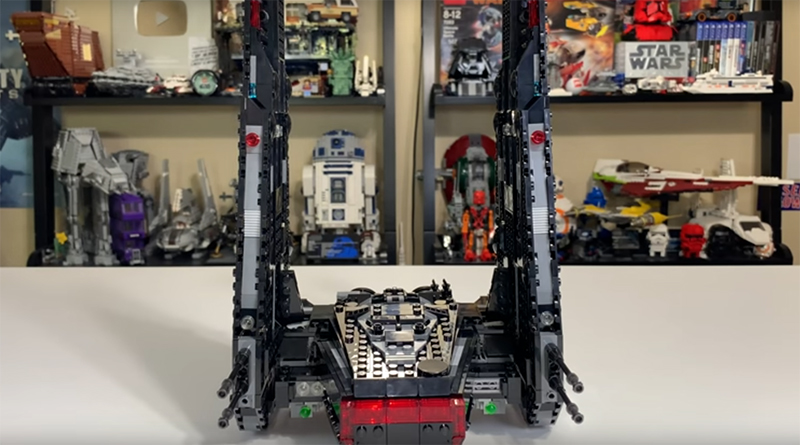 LEGO Star Wars 75256 Kylo Ren’s Shuttle revealed in YouTube review video