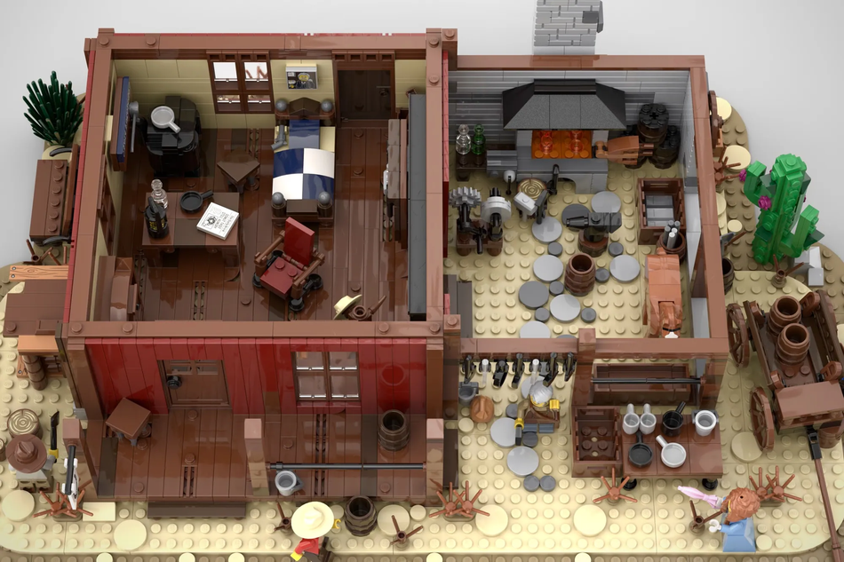 LEGO Ideas Blacksmith – Wild West 8
