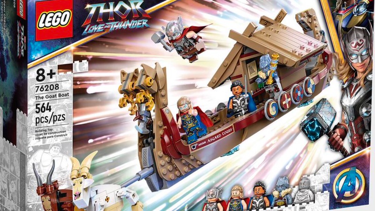Early review of LEGO Marvel 76208 The Goat Boat appears online