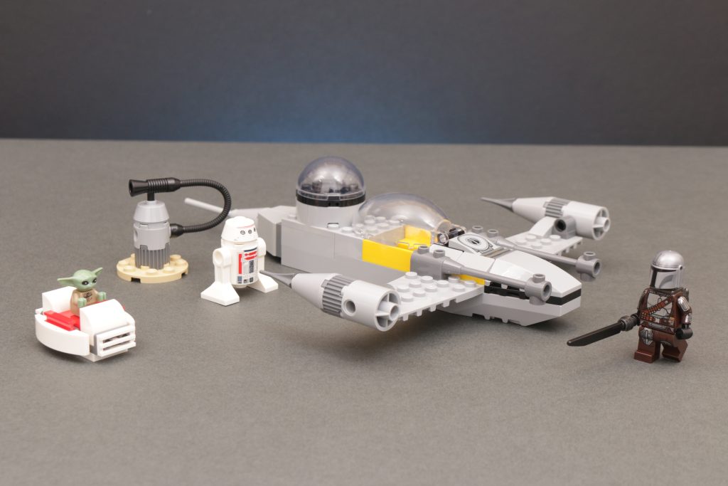 LEGO Star Wars 75410 Mando and Grogus N 1 Starfighter review 2 1024x683