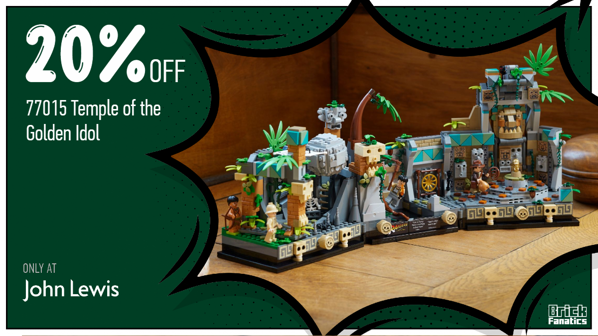 Make the most of an early discount with 20% off 77015 Temple of the Golden Idol