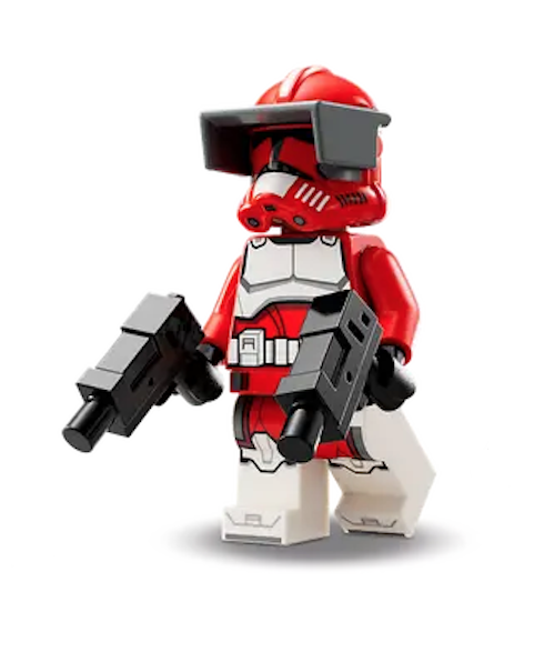 LEGO Star Wars 75354 Coruscant Guard Gunship Commander Fox minifigure