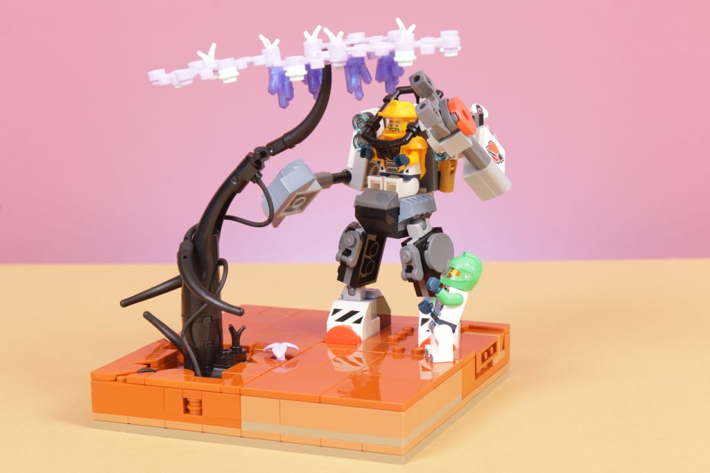 How to LEGO – Building space terrain part II step by step guide 34 1024x683