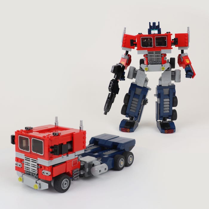 LEGO 10302 Optimus SketchesSketches