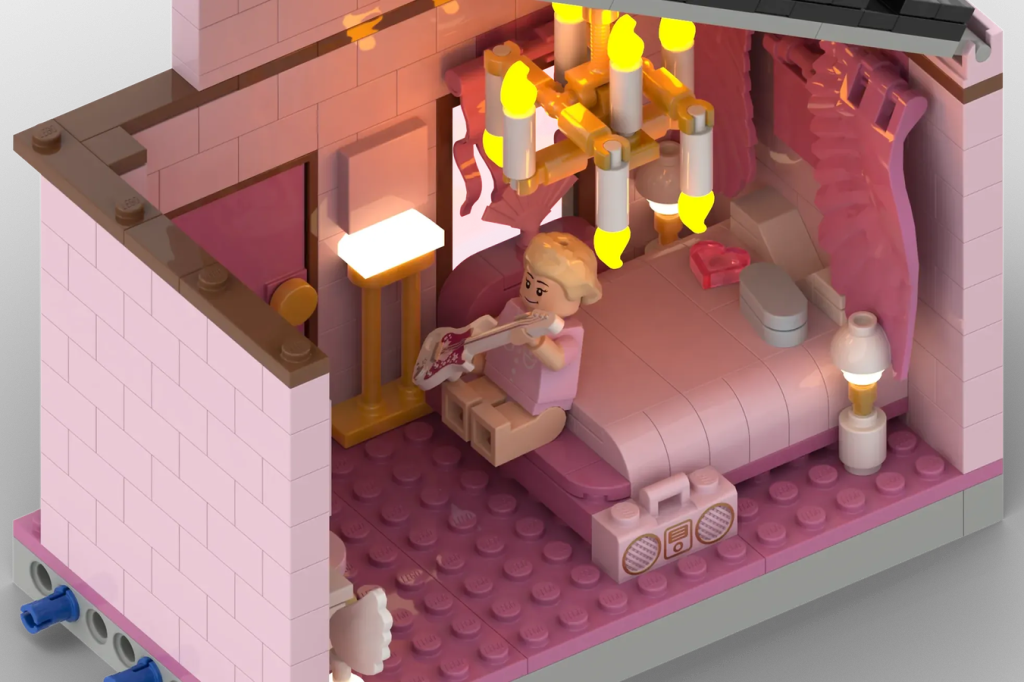 LEGO Ideas Taylor Swifts Lover House 10 1024x682