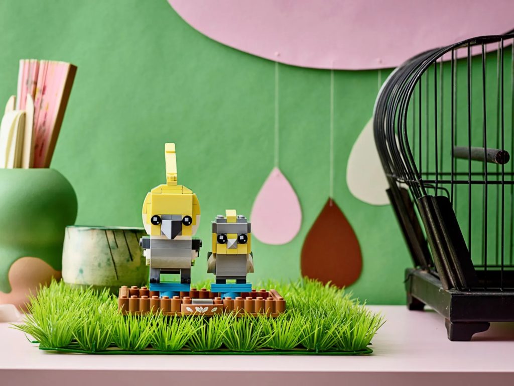 LEGO BrickHeadz Pets 40481 Cockatiel 3