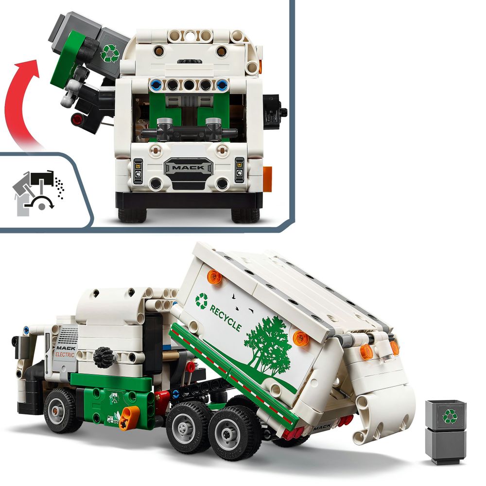 LEGO Technic 42167 Mack LR Electric Garbage Truck 2