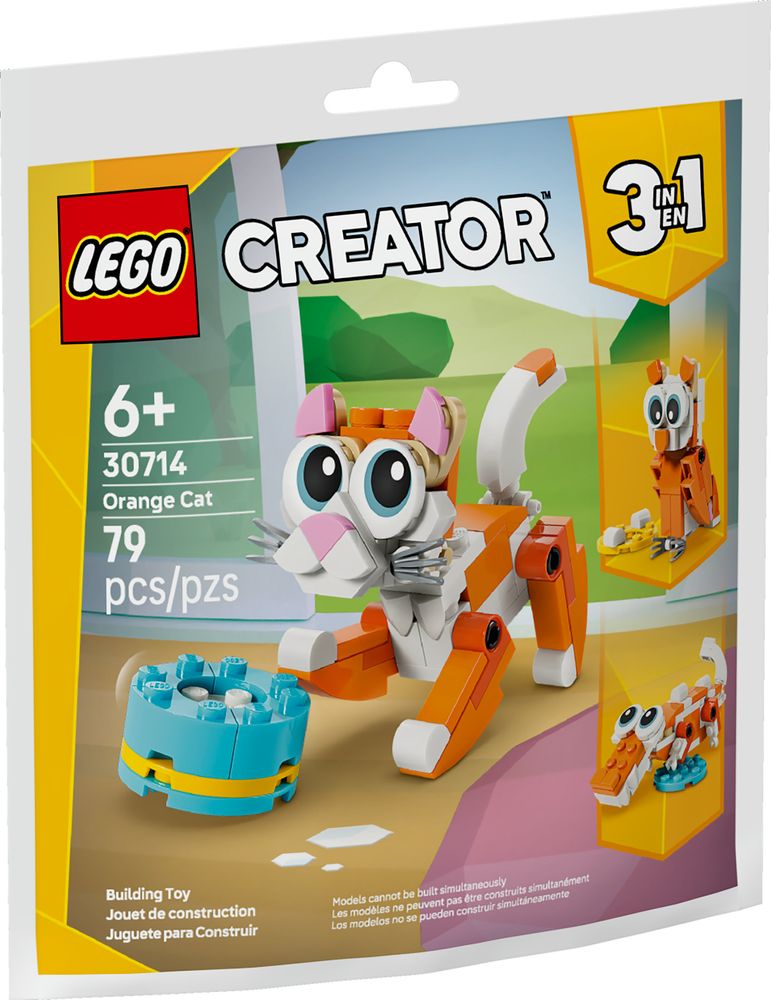 LEGO Creator 30714 Orange Cat 1
