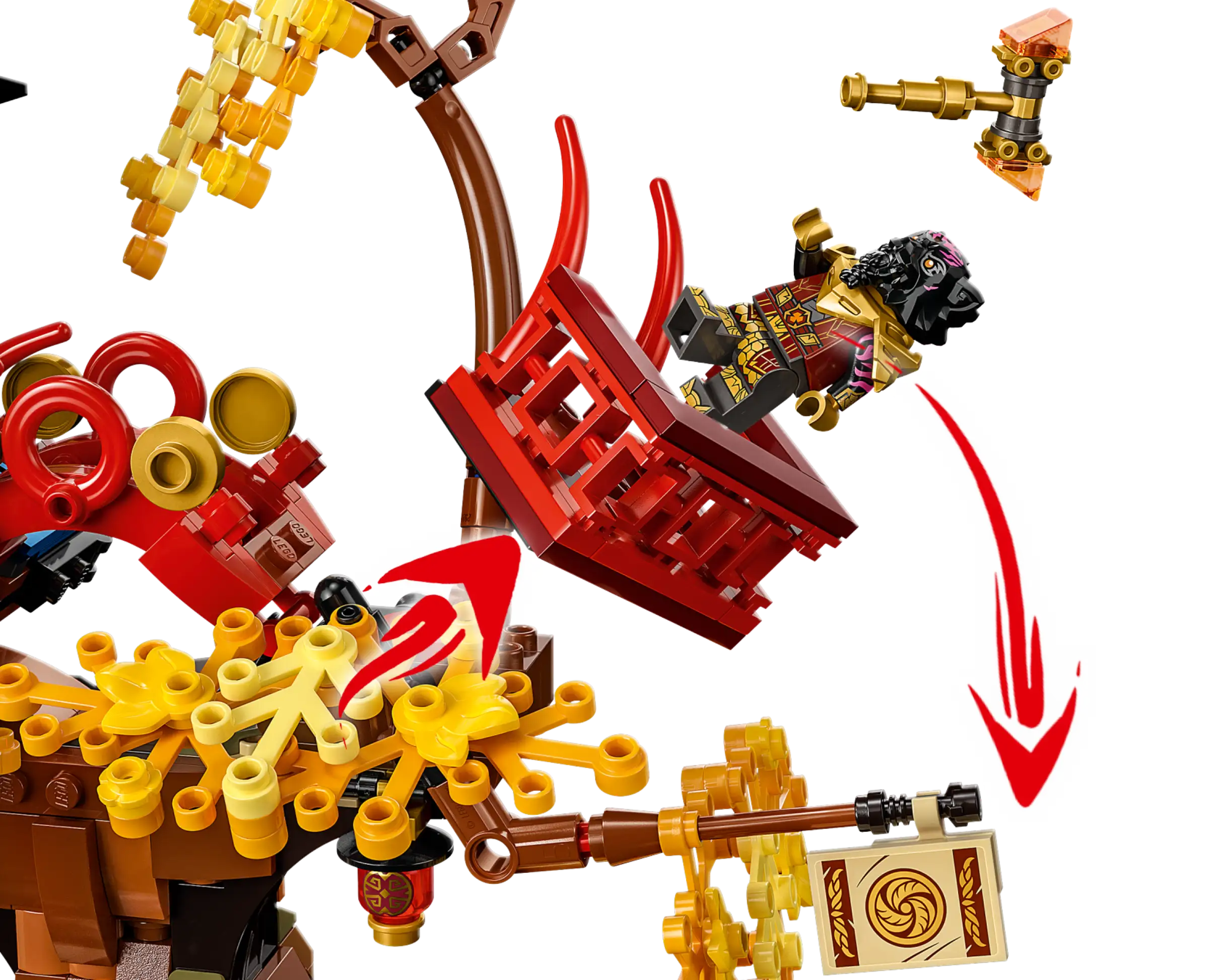LEGO NINJAGO 71795 Temple of the Dragon Energy Cores 6